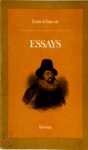 Francis Bacon 19783 - Essays vertaling en inleiding Willem Dijkhuis