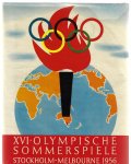 Jeschko, Kurt - XVI. Olympische Sommerspiele Stockholm-Melbourne 1956 / VII. Olympische Winterspiele Cortina 1956