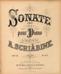 Skrjabin, A.: - [Op. 30] Sonate No. 4 (Fa#] pour piano. Op. 30