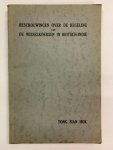 Tong Sian Hok - Beschouwingen over de regeling van de wisselkoersen in Britsch-Indië