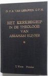 Leeuwen P A van - Het kerkbegrip in de theologie van Abraham Kuyper Met krantenknipsel