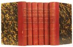 MOLIÈRE - Oeuvres complètes de Molière. Nouvelle édition collationnée sur les textes originaux avec leurs variantes. Précédée de l' histoire de sa vie et de ses ouvrages par M.J. Tascherau. Complete in 6 volumes.