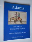 Catalogus Adams - Fine & Rare Books and Prints