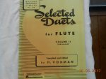 Beethoven/Haydn /Handel /Mozart - Selected Duets for flute volume II (Advanced)