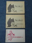 Toonder, Marten. - Tom Poes en de Watergeest (41-85)/ Tom Poes 1. Solfertje (613-699)/ Tom Poes 2. Horror de ademloze. 3 delen. Toonder, Marten. - Tom Poes en de Watergeest (41-85)/ Tom Poes 1. Solfertje (613-699)/ Tom Poes 2. Horror de ademloze. 3 delen.