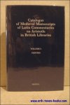 R. M. Thomson; - Catalogue of Medieval Manuscripts of Latin Commentaries on Aristotle in British Libraries I: Oxford,