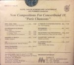 Kapel Van De Koninklijke Luchtmacht, Jos Pommer - New Compositors For Concert Band 18 "Paris Chanson"
