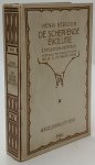 BERGSON, H. - De scheppende evolutie (L'évolution créatrice). Vertaald en ingeleid door W.G. de Marez Oyens.
