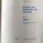 Fritz Hauswirth - Burgen und Schlösser der Schweiz - Band 10 Bern