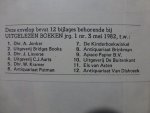 n.v.t. - Uitgelezen Boekenleggers. 1e jaargang nr.:3 - 1982.