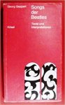 Georg Geppert - Songs der Beatles. Texte und Interpretationen