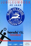 HALDERIT, Harry & BUREN, Frank van & KIKKEN, Thieu & L, Handbalvereniging Herschi/V & - Jubileumboek  Herschi Vlug en Lenig 40 jaar Geleen