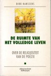 Dirk Hanssens - RUIMTE VAN HET VOLLEDIGE LEVEN (DE)