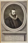 Houbraken, Jacob. - Original print, 1762 I  Portret van Pieter Dirkszoon Hasselaer (1554-1616), VOC bewindhebber, door Jacob Houbraken.