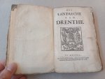 - Het Lantrecht van Drenthe + Reglement , ordre en instuctie, ter sake van den ontfank, der collaterale successien en vrywillige verkopingen