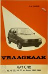 P.H. Olving - Vraagbaak voor uw Fiat Uno 45, 45 ES, 55, 70 en diesel