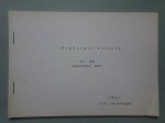 Schagen, J.C. van. - Tekens. Domburgse Cahiers no. XX. Schagen, J.C. van. - Tekens. Domburgse Cahiers no. XX.