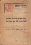 Bergh van Eysinga, G.A. van den - Kautsky's opvatting van het oudste Christendom aan de bronnen getoetst