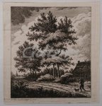 CUYLENBURGH, JOHANNES VAN, - Vagabond with dog walking on a path