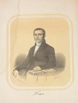  - [Original lithograph, 20th century] Portrait print of politician Abraham Kuyper (1837-1920), 1 p.