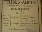 Parlow; Edmund - Partition Delibes Album for Piano; herausgegeben und bearbeitet von Edmund Parlow