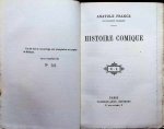 Anatole France - Histoire Comique Anatole France - Histoire Comique