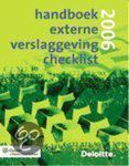  - Handboek Externe Verslaggeving Checklist