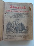 N.n. - Van Zwaamen's en Thompson's almanak voor het jaar onzes Heeren Jesu Christi 1906. Voorzien met de jaarmarkten, kermissen, paarden-, beesten-, leer- en andere markten, alsmede de Maans op- en ondergang.