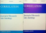 Best, Simon T. [editor] - Correlation. Journal of Research into Astrology. Vol. 5, No. 1 and 2. 1985