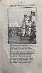 - [History print, woodcut, sea battle Sweden 1658] Acht en dertigste tafereel: Willem de Ruiter in the battle of the Sont near Sweden, Nijborg, published ca 1840, 1 p.