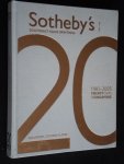Catalogus Sotheby's - 1985-2005 Twenty Years in Singapore Catalogus Sotheby's - 1985-2005 Twenty Years in Singapore