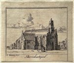 Abraham Zeeman (1695/96-1754) - Antique print, city view, 1730 | The city of Bovekarspel, published 1730, 1 p.