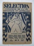 Haesaerts, Luc en Paul e.a. - Sélection chronique de la Vie Artistique et Littéraire.