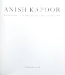 KAPOOR, ANISH. - Anish Kapoor. British pavilion, XLIV Venice Biennale, May - September 1990.