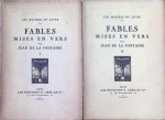 Jean de La Fontaine - Fables Mises en Vers  2 Volumes