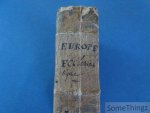 Anon. - [Abbé de Malvaux, Pierre-Claude.] - L'Europe ecclésiastique, ou État du Clergé.
