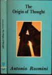 Rosmini, Antonio - The Origin of Thought