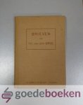 Groe, Th. van der - Brieven van Th. van der Groe --- En een vijftal brieven van Suzanna Bosman, wed. van W. Isak de Vries te CABO (Kaap de Goede Hoop)