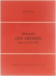 Wim Chielens - Bibliografie "Ons Erfdeel" / Dl. 2, 1978-1982