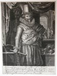 Delff, Willem Jacobsz. (1580-1638); after Venne, Adriaen van de (1589-1662) - [Original engraving/gravure] 'Henricus Fridericus'; Portrait of Prins Frederik Hendrik; Frederick Henry, Prince of Nasau-Orange.