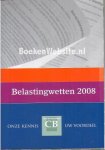 Cazander, A.W. ea. - Belastingwetten 2008