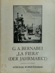 G.A. Bernabei - La Fiera (Der Jahrmarkt) partitur und stimmen