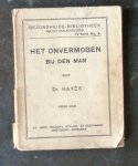 hayès, dr. - het onvermogen bij den man
