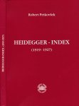 Petkovšek, Robert - Heidegger-index: (1919 - 1927)