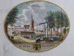 Ollefen - De Nederlandsche stads- en dorpsbeschrijver - Ets Gravure Naarden Heemstede Sloterdijk  Aerdenhout