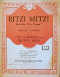 Conrad, Con and Irving Bibo: - Ritzi mitzi. Something very snappy!