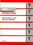  - 1991 Pontiac Bonneville Service Manual