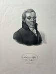Visser, de S. - Original print, lithography 19th century I Portret van chemicus en medicus Abraham van Stipriaan Luiscius (1753-1829) door S. De Visser, gepubliceerd in de 19e eeuw, 1 p.