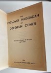 Passover - The Passover Haggadah of Gershom Cohen printed at Prague, in the year 5287 / 1527