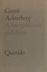 Achterberg, Gerrit. - Achtergebleven gedichten.
